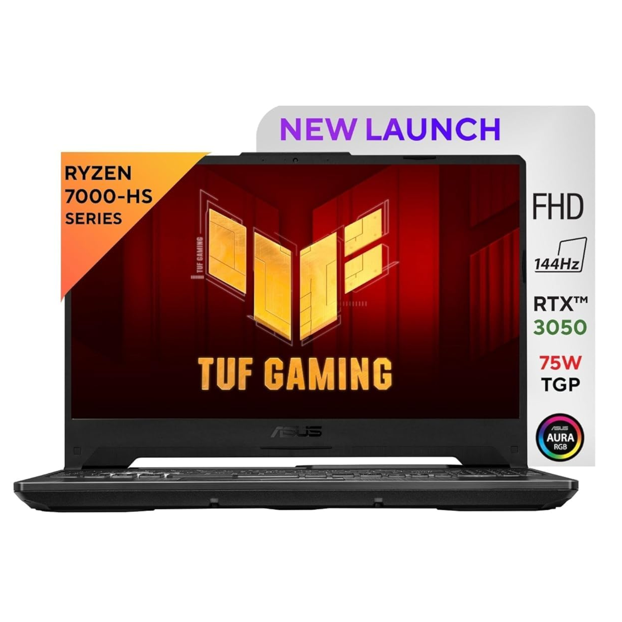 ASUS TUF Gaming A15, AMD Ryzen 7 7435HS Gaming Lap...